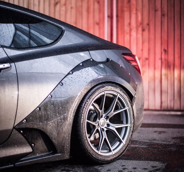 Sequence Carbon Fiber Widebody Rear Flares